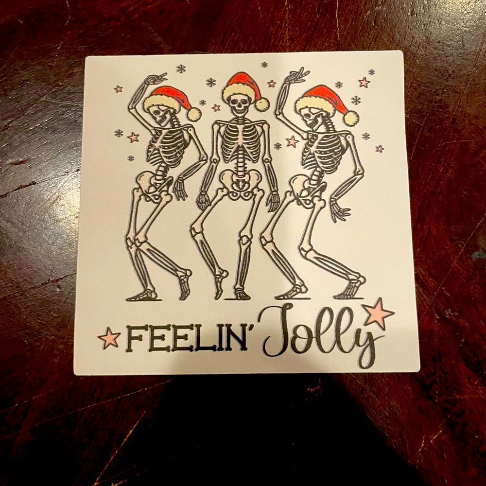Feelings jolly sticker
